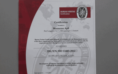 Monsenso is ISO 13485 certified